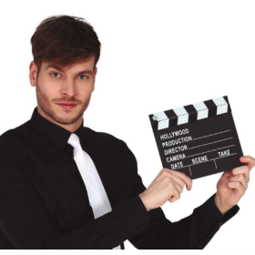 Claqueta Cine 20x18 Cm 2