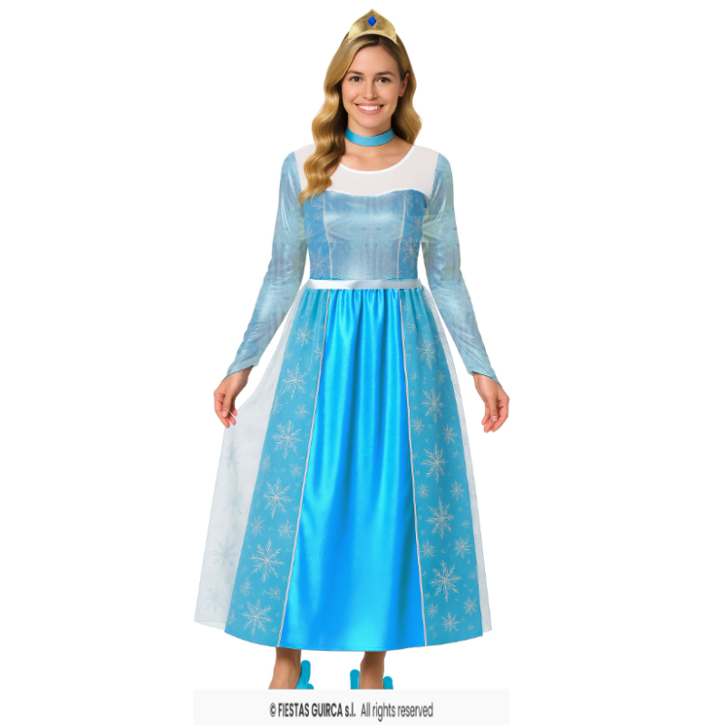 Disfraz Princesa De Hielo Talla L De Fiestas Guirca