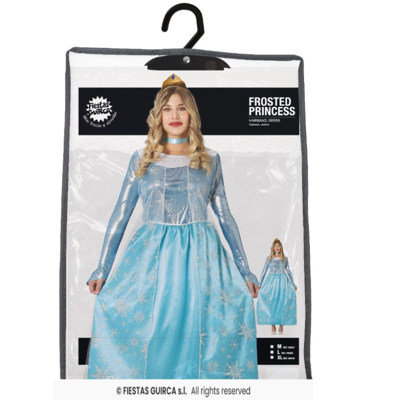 Disfraz Princesa De Hielo Talla L