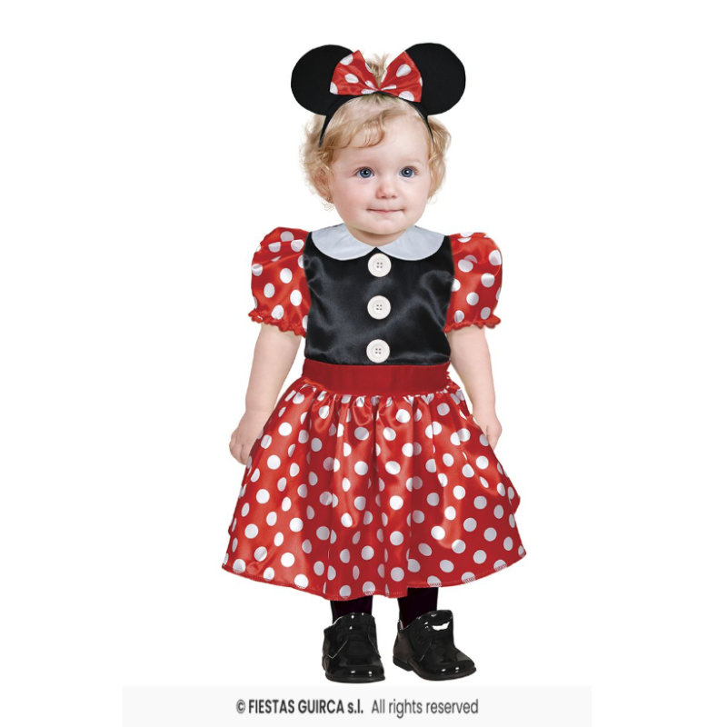 Disfraz Ratita Talla 12-18 Meses De Fiestas Guirca