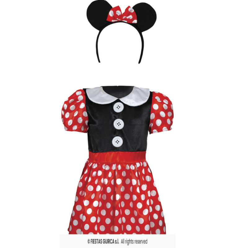 Disfraz Ratita Talla 12-18 Meses