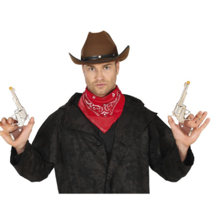 Dos Pistolas Cawboy 25Cm