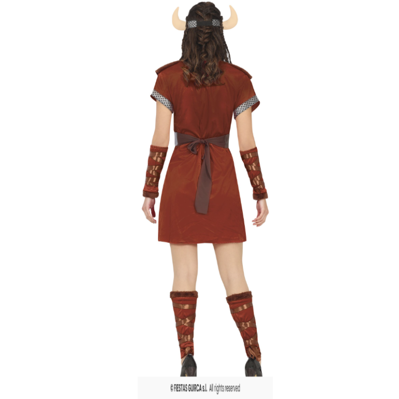 Disfraz Guerrera Nórdica Talla S