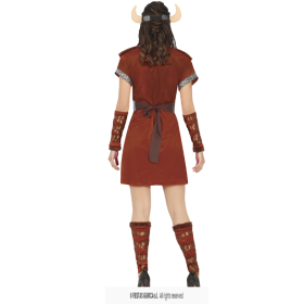 Disfraz Guerrera Nórdica Talla L De Fiestas Guirca 2