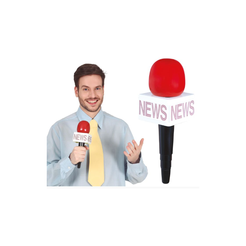 Microfono Reportero 25 Cm