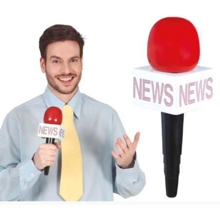 Microfono Reportero 25 Cm