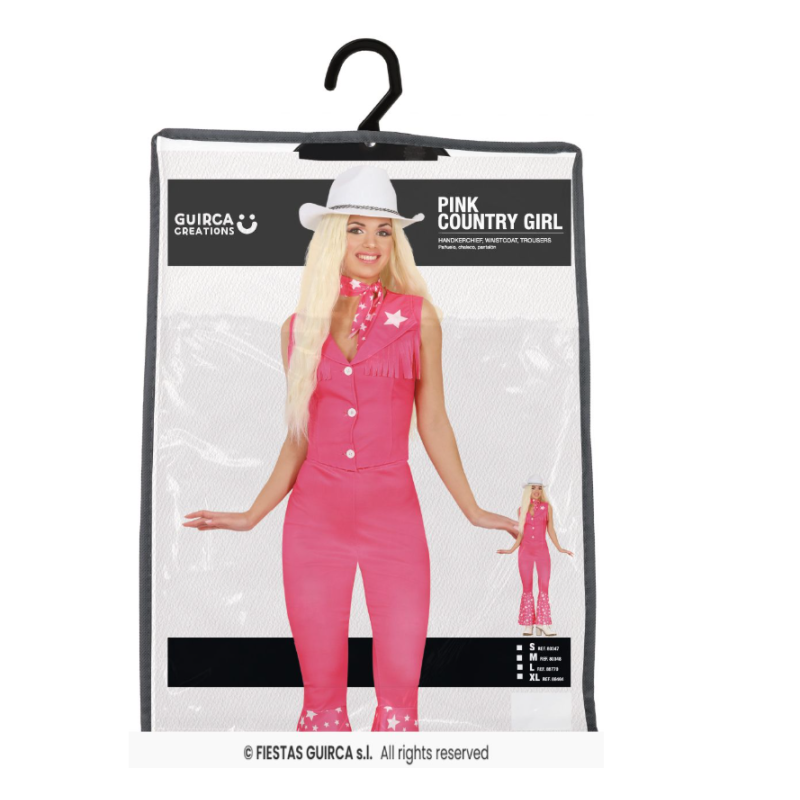 Disfraz Country Girl Adulta Talla M