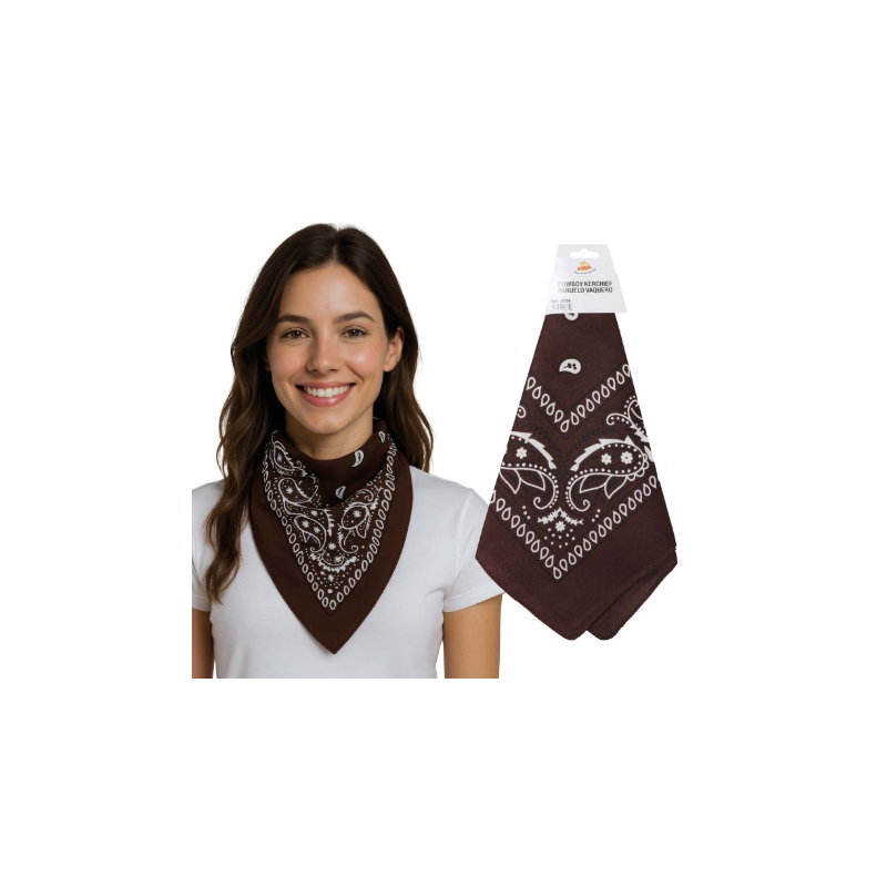 Pañuelo Vaquero Marrón