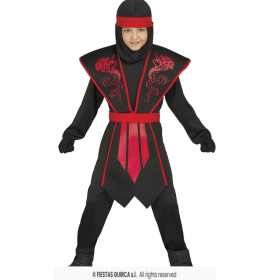 Disfraz Ninja Legendario Talla 3-4 Años De Fiestas Guirca