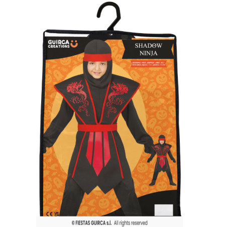 Disfraz Ninja Legendario Talla 3-4 Años