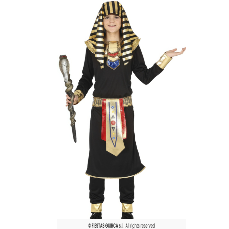 Disfraz Faraón Del Nilo Talla 14-16 Años De Fiestas Guirca