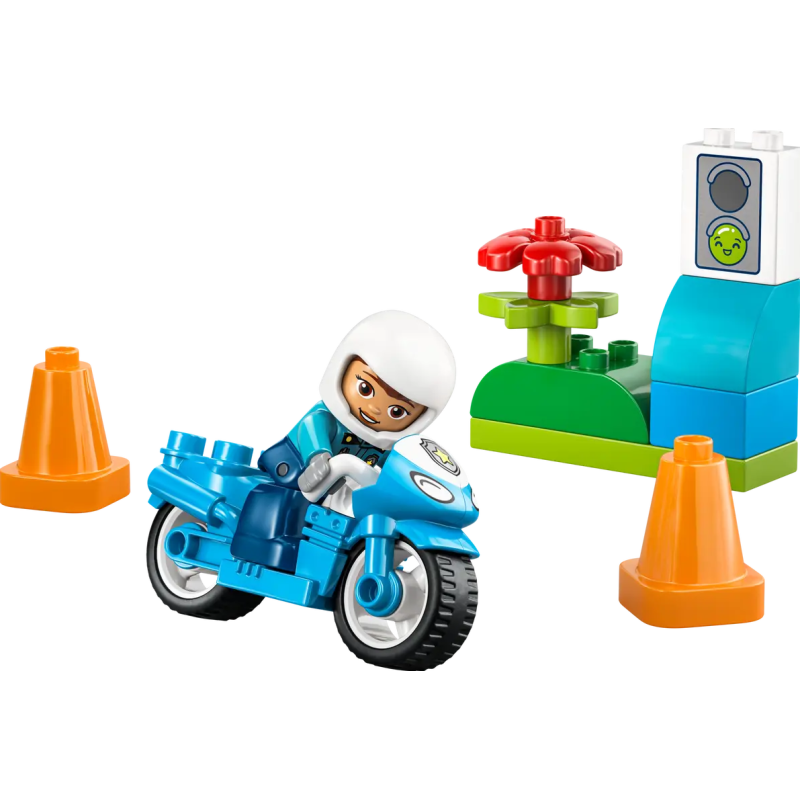 LEGO Moto De Policía Azul V29 10471