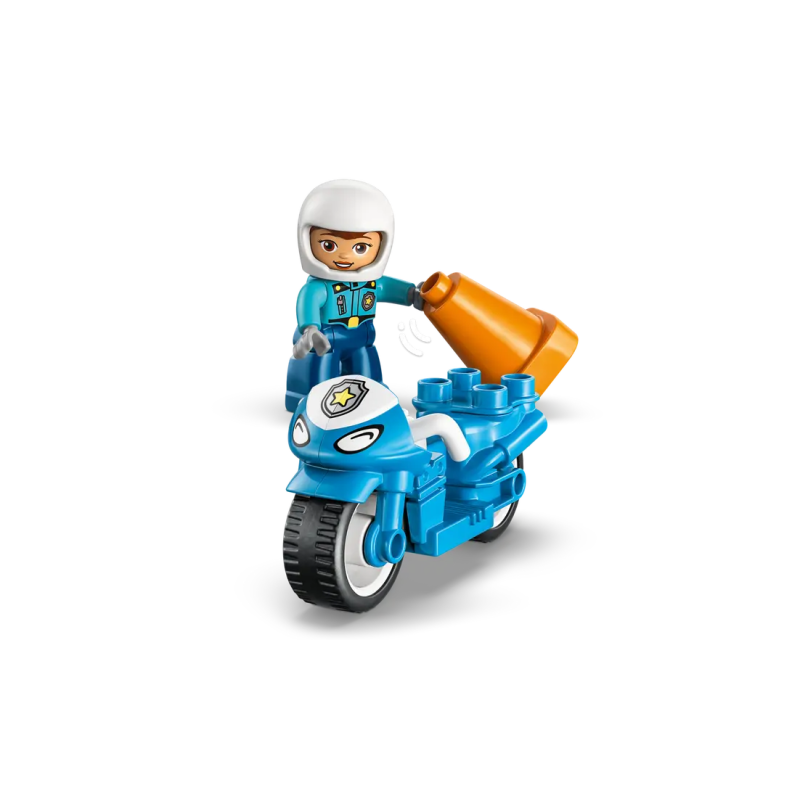 LEGO Moto De Policía Azul V29 10471