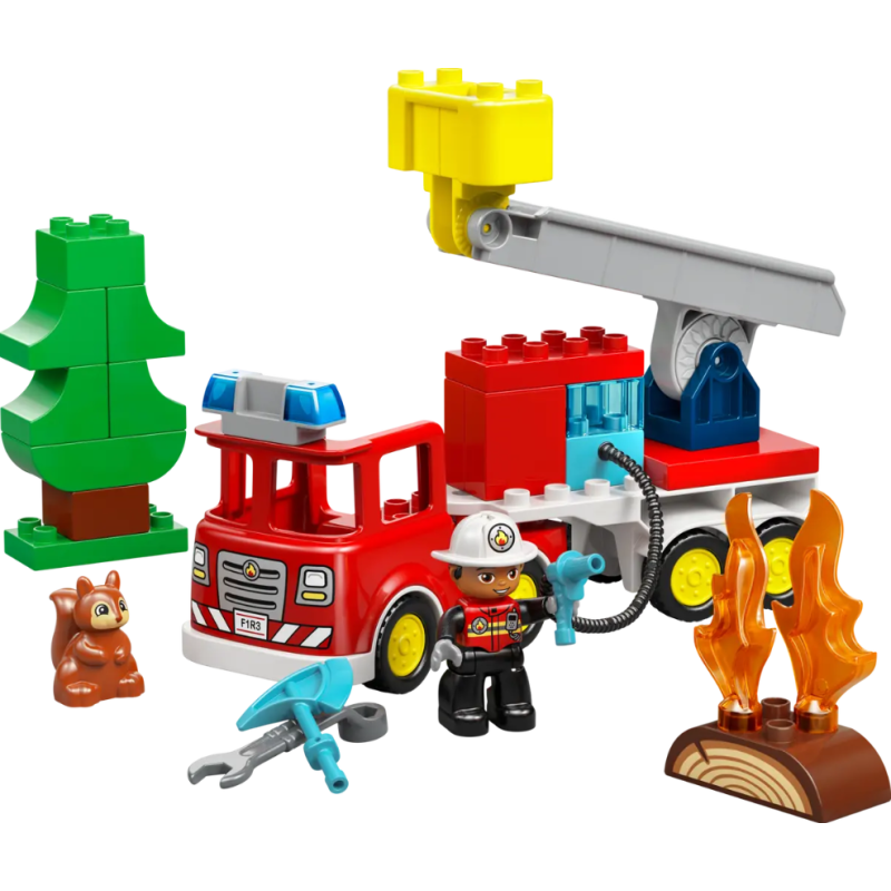 LEGO Camión De Bomberos Con Manguera 10473