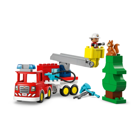 LEGO Camión De Bomberos Con Manguera 10473
