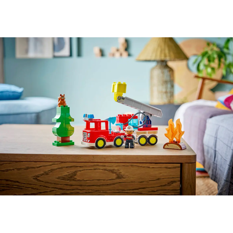 LEGO Camión De Bomberos Con Manguera 10473