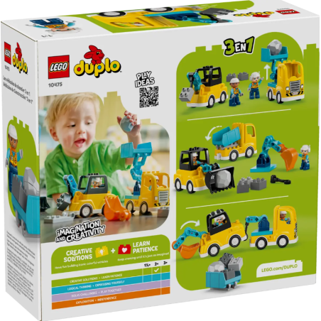 LEGO Vehículos De Construcción 3 En 1 10475