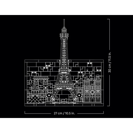 LEGO Architecture Paris: Ciudad Del Amor 21064