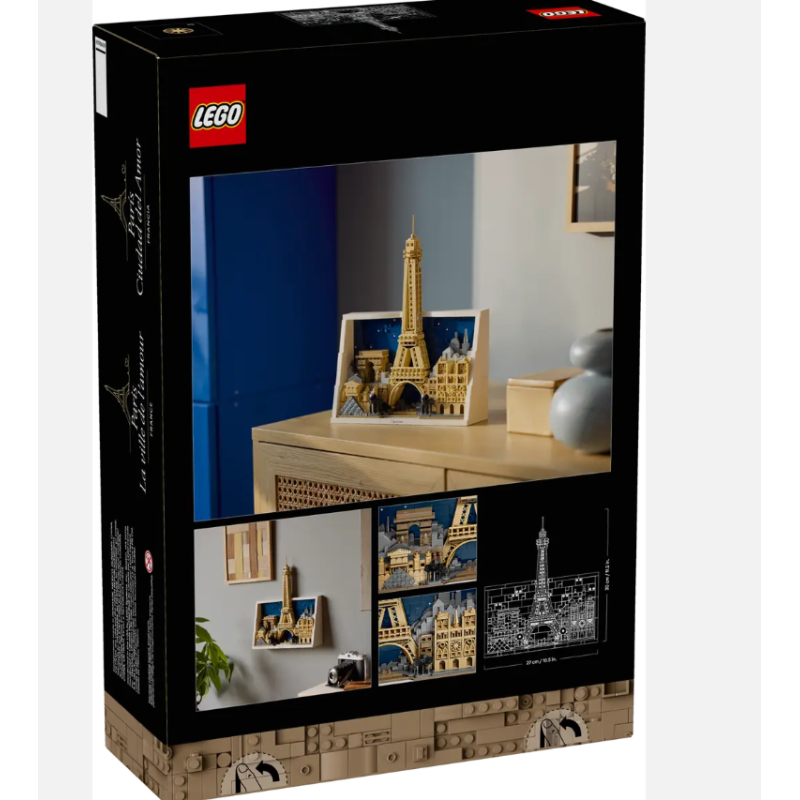 LEGO Architecture Paris: Ciudad Del Amor 21064