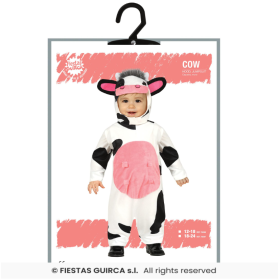 Disfraz Vaquita Bebé Talla 18-24 Meses De Fiestas Guirca 2