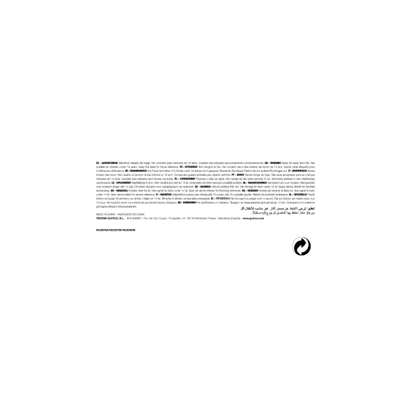 Tutú Estrellas Blanco Infantil