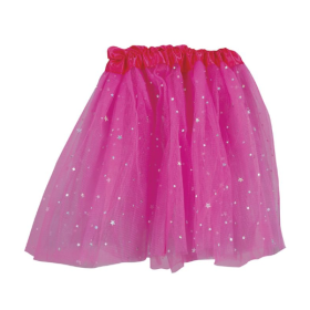 Tutú Estrellas Fucsia Infantil 2