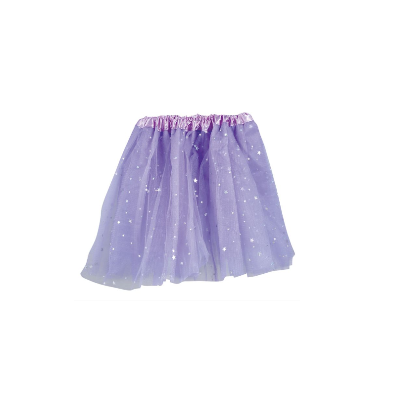 Tutú Estrellas Lila Infantil