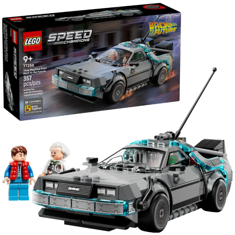 LEGO Speed Champions Máquina Del Tiempo Regreso Al Futuro 77256 De LEGO