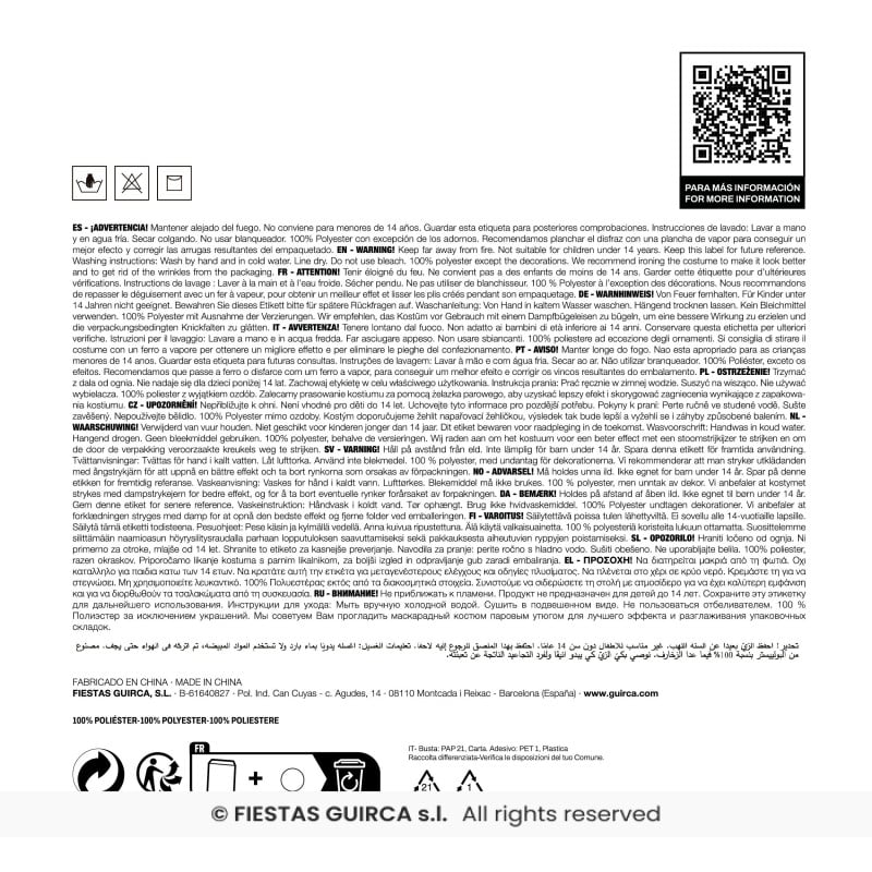 Capa Blanca Terciopelo Capucha 100 cm