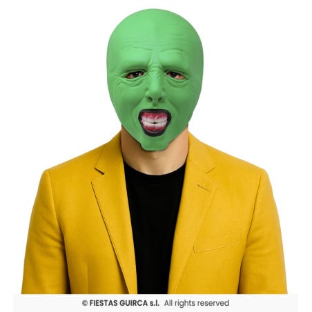 Máscara Villano Verde Látex