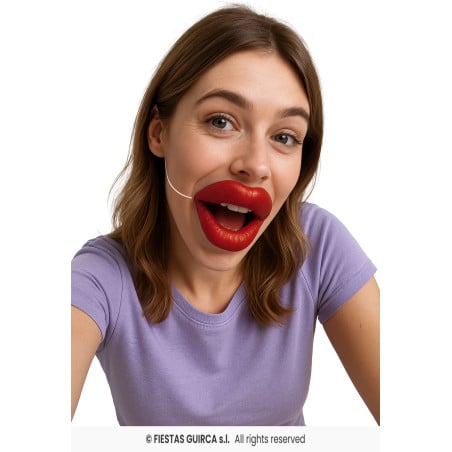Labios Grotescos Látex