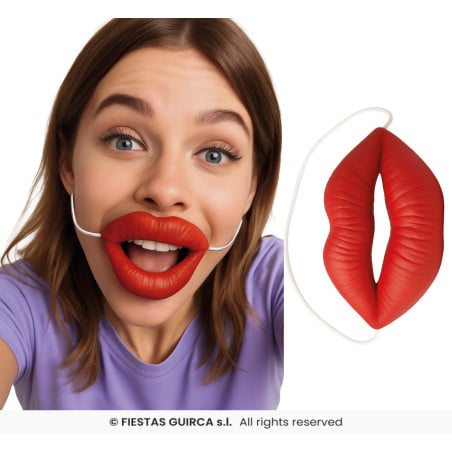 Labios Grotescos Látex