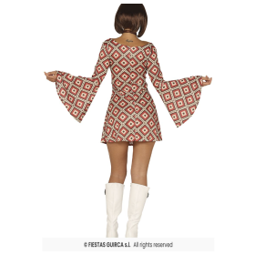 Disfraz Reina de la Pista Años 70 Talla L De Fiestas Guirca 2