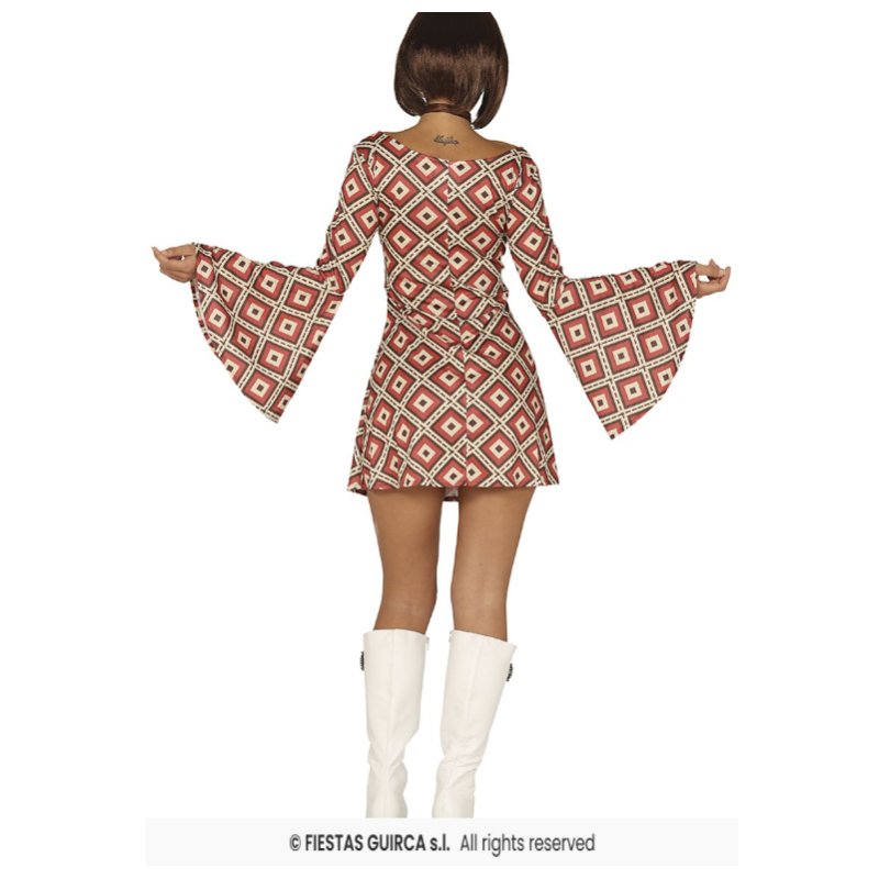 Disfraz Reina de la Pista Años 70 Talla L