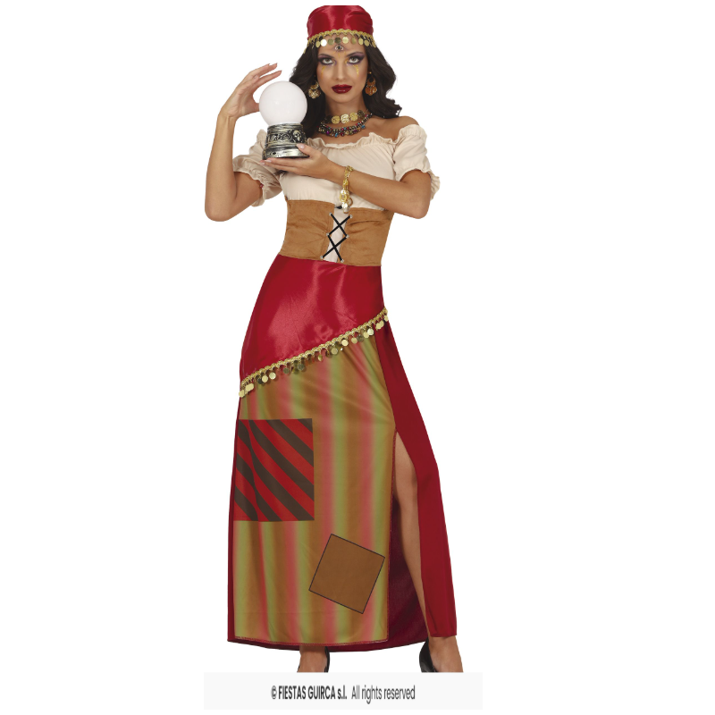 Disfraz Vidente Del Tarot Talla S De Fiestas Guirca