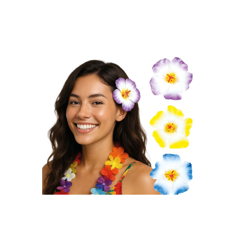 Blister 3 Flores Hawaianas Hq