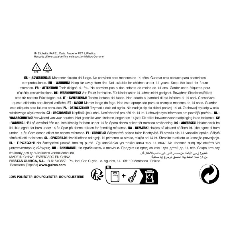 Pañuelo Azul Adulto