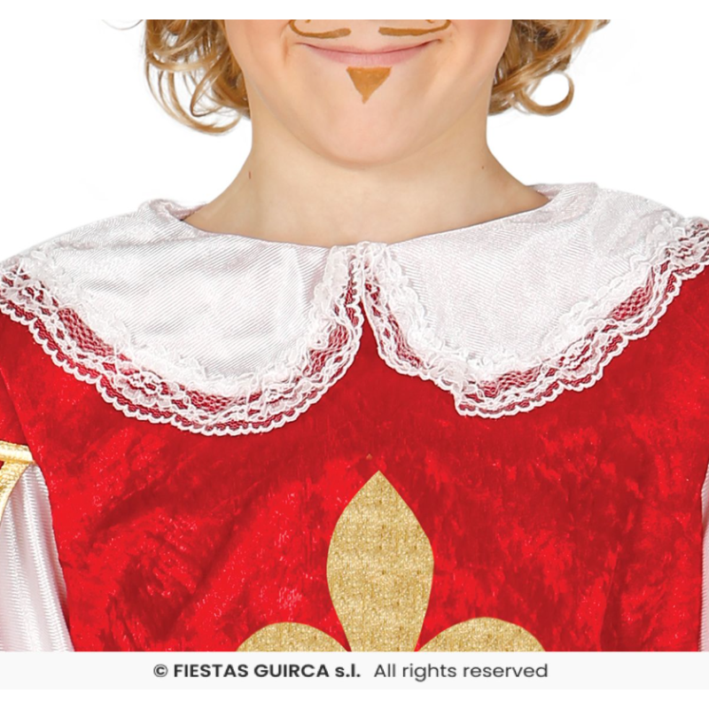 Disfraz Mosquetero Infantil Talla 7-9 Años