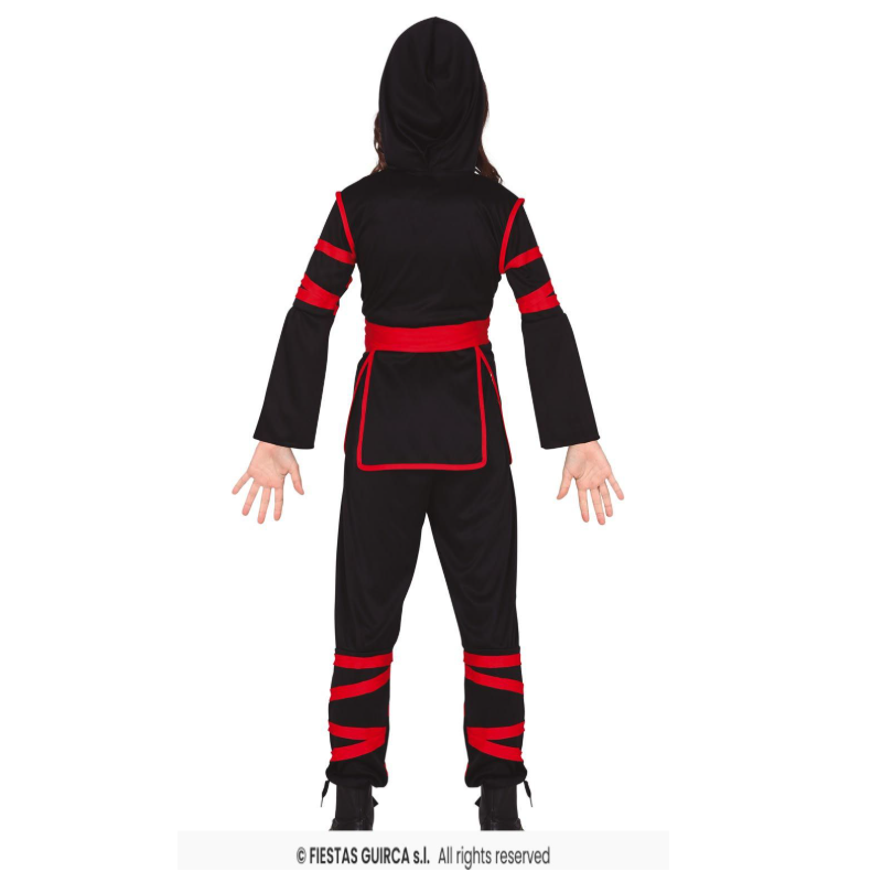Disfraz Ninja De Combate Talla 5-6 Años