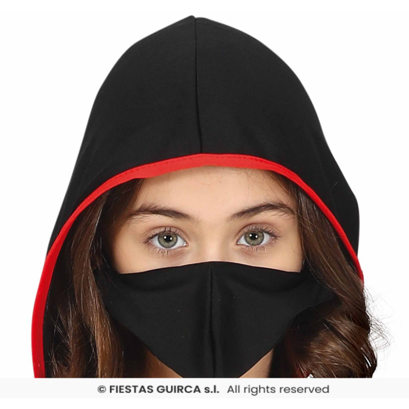 Disfraz Ninja De Combate Talla 7-9 Años