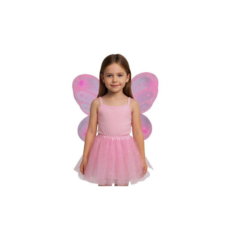 Set Hada Rosa Infantil
