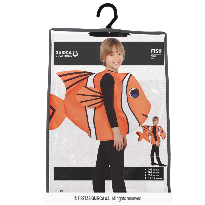 Disfraz Nemo Talla 3-4 Años