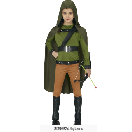 Disfraz Arquero Del Bosque Talla 7-9 Años