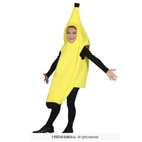Disfraz Banana Infantil Talla 5-6 Años