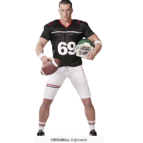 Disfraz Quarterback Adulto Talla XL De Fiestas Guirca