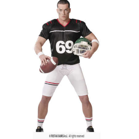Disfraz Quarterback Adulto Talla XL De Fiestas Guirca