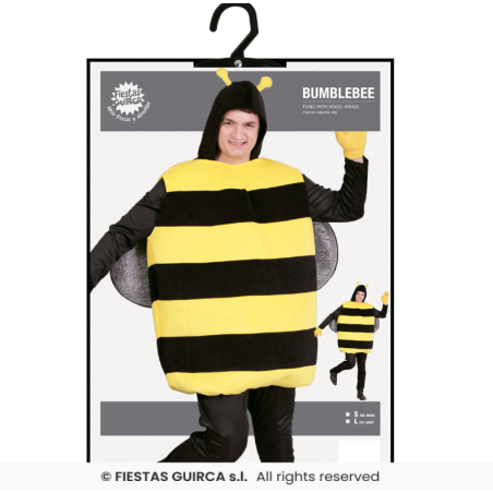 Disfraz Abejorro Adulto Talla L