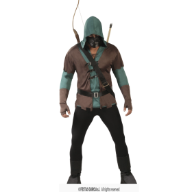 Disfraz Arquero Guardián Del Bosque Talla M  De Fiestas Guirca