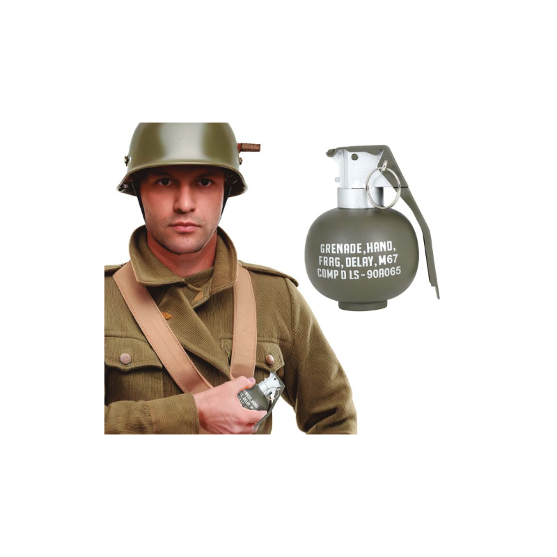 Granada Con Luz Y Sonido 10 Cms