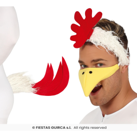 Conjunto De 3 Piezas Gallina De Fiestas Guirca